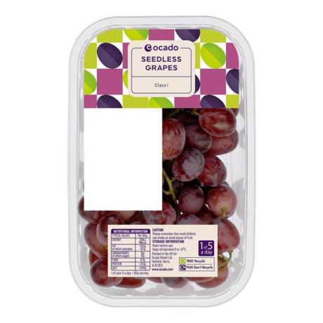 Ocado Red Seedless Grapes