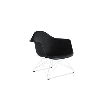 Eames Molded Fiberglass Low Wire Base Armchair