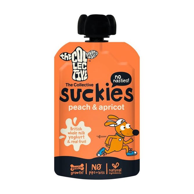 The Collective Peach & Apricot Suckies Kids